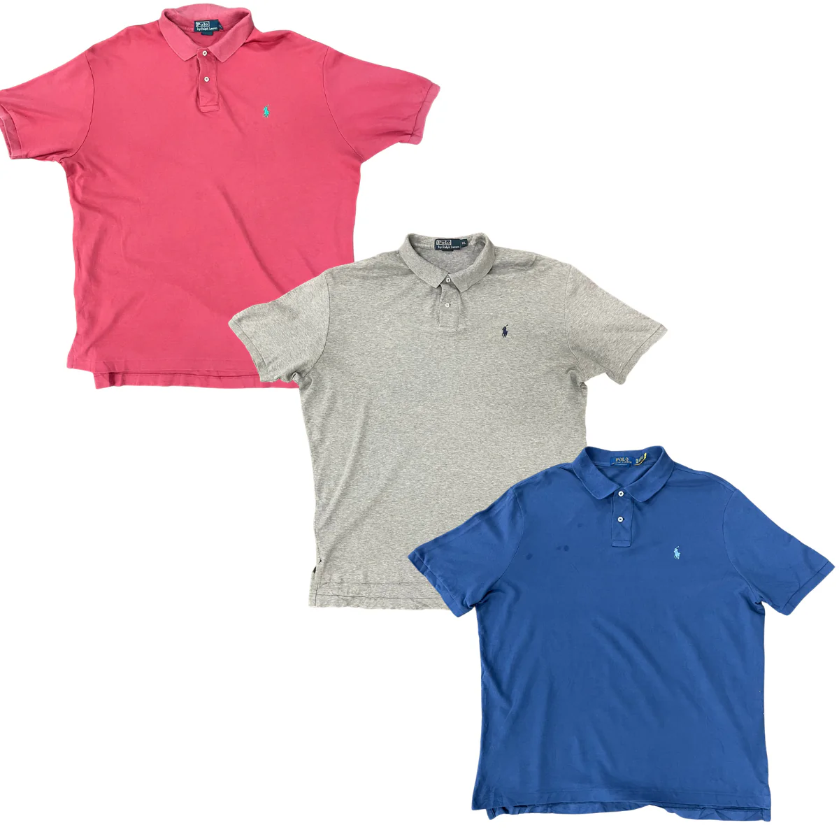 50X RALPH LAUREN POLO COLLAR T-SHIRT