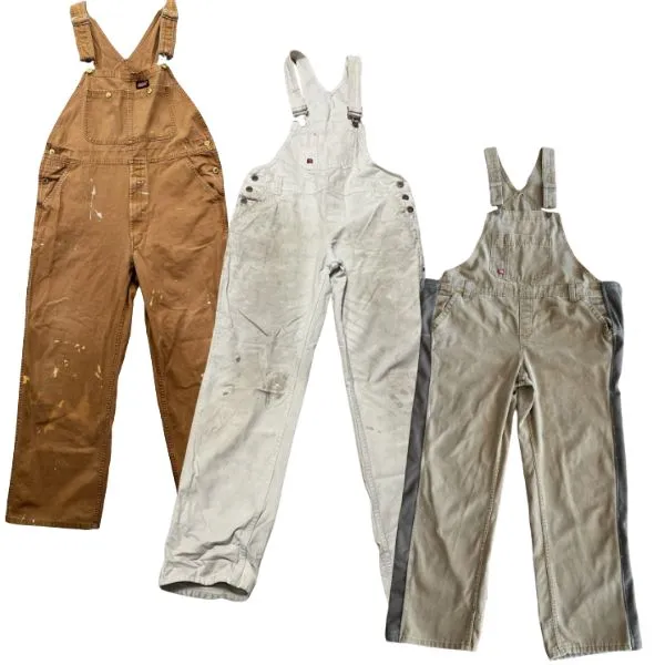 25X DICKIES BROKEN OVERALLS