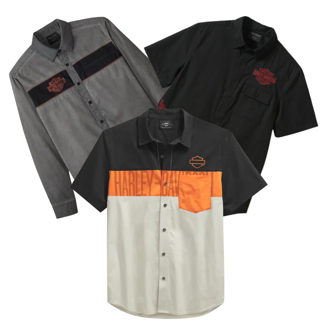 50X HARLEY DAVIDSON SHIRTS