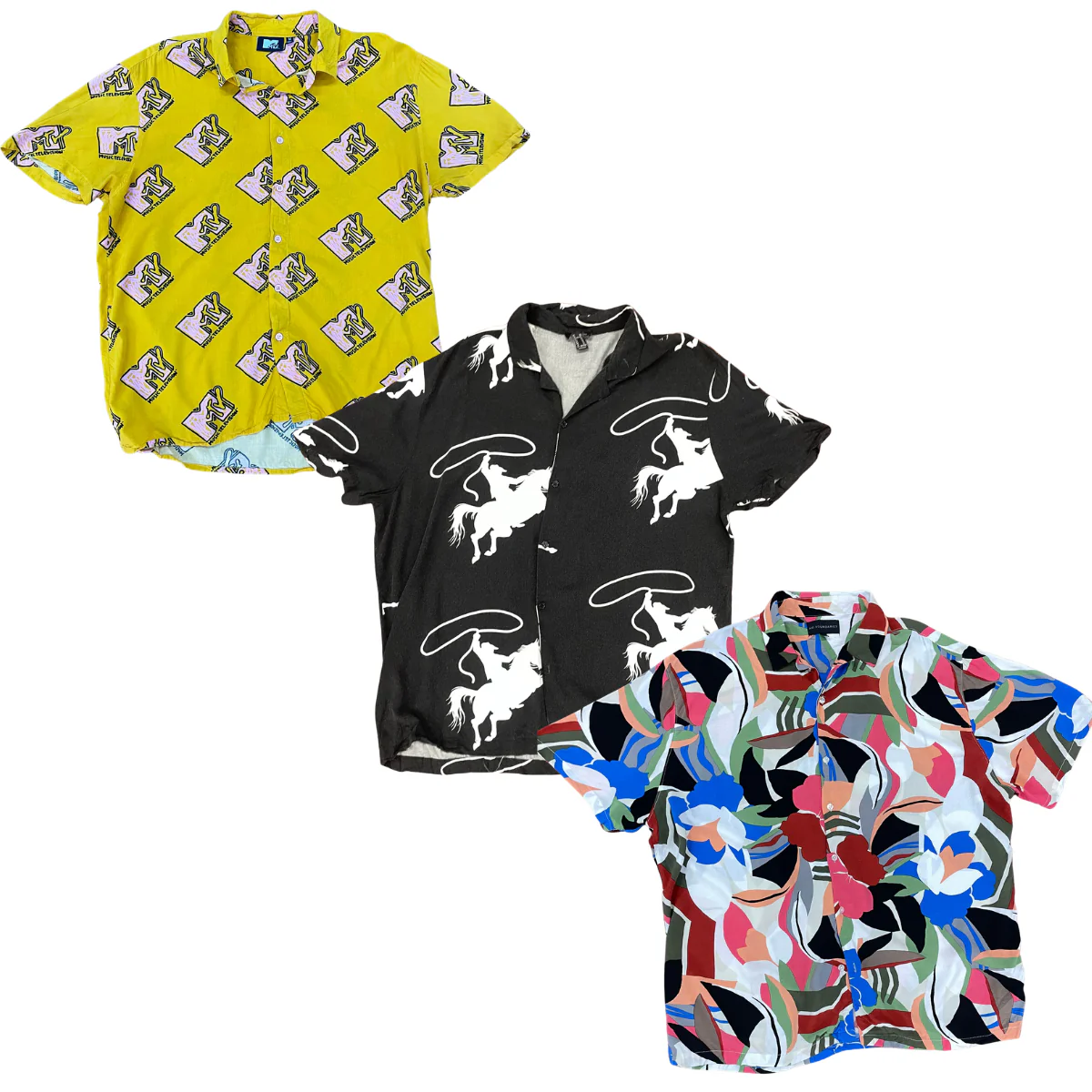 50X CRAZY FUNKY SUMMER SHIRTS