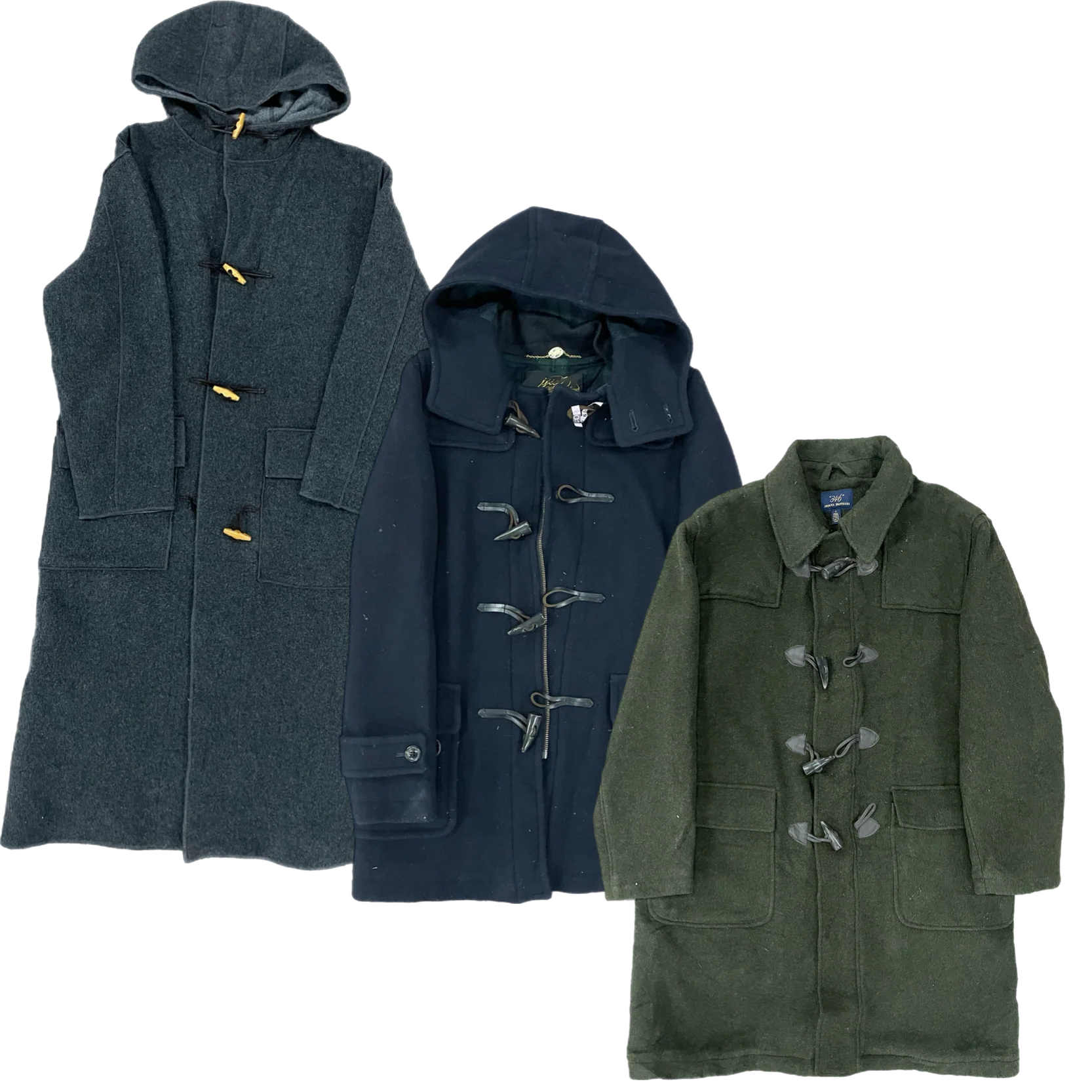 20X BRAND GLOVERALL STYLE DUFFLE COATS
