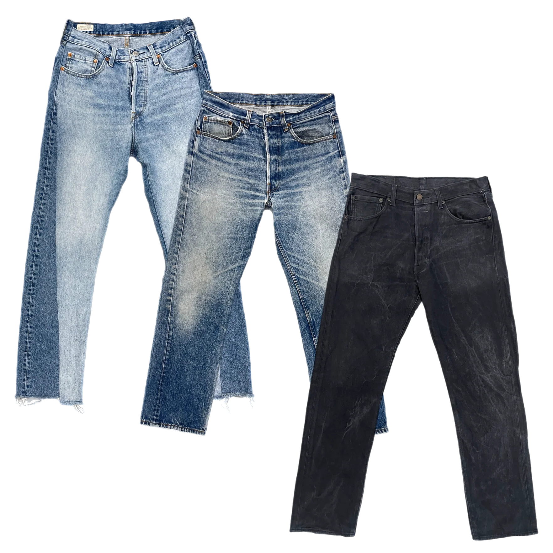 25X 501 LEVI'S RAGS