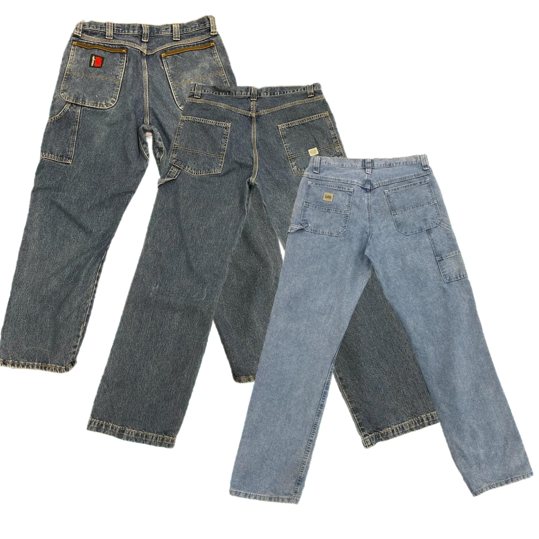 25X LEVIS LEE WRANGLER CARPENTER PANTS