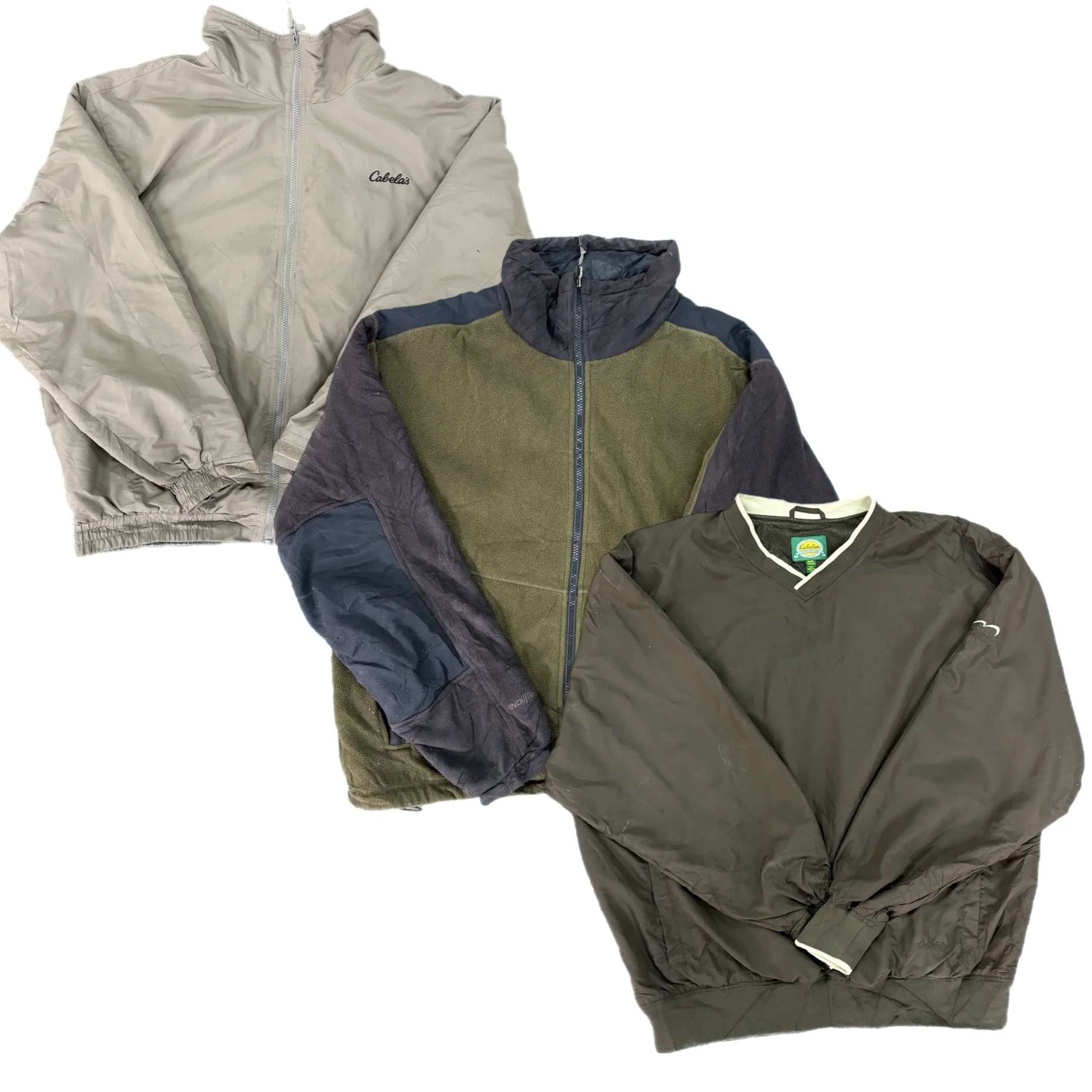 25X CABELAS FLEECE & JACKET