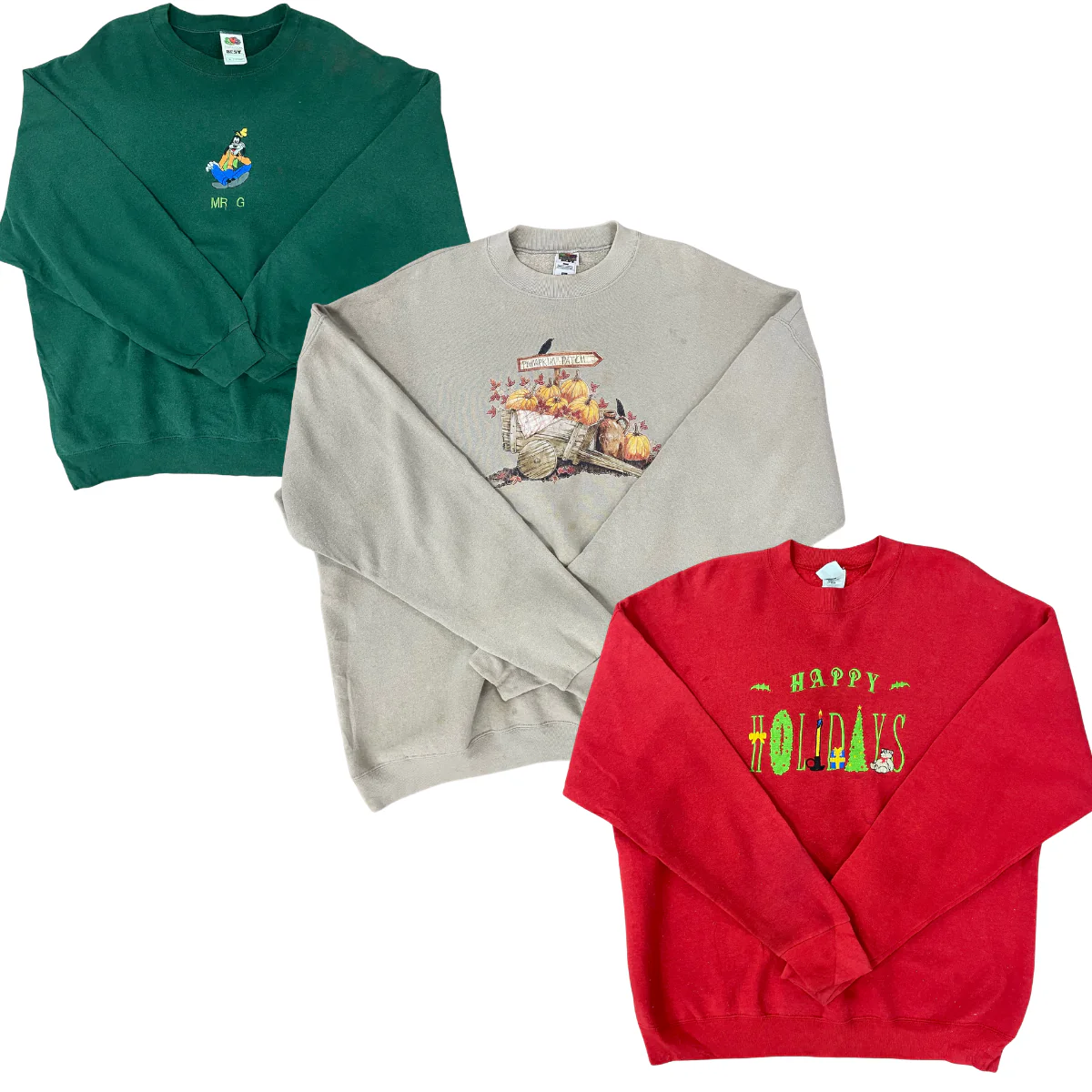 25X FRUIT OF THE LOOM SWEATSHIRT