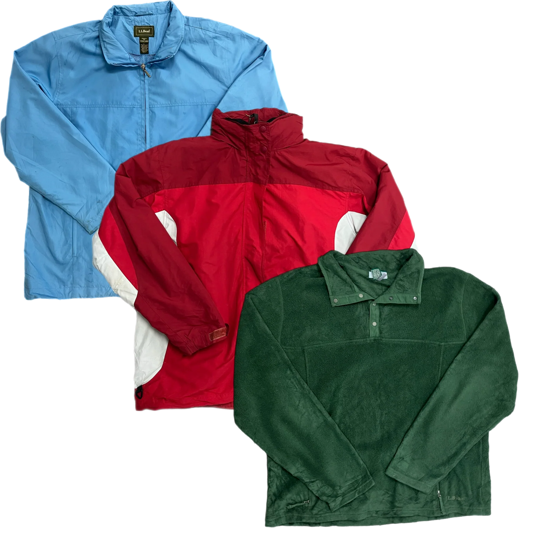 50X L.L. BEAN JACKET & FLEECE
