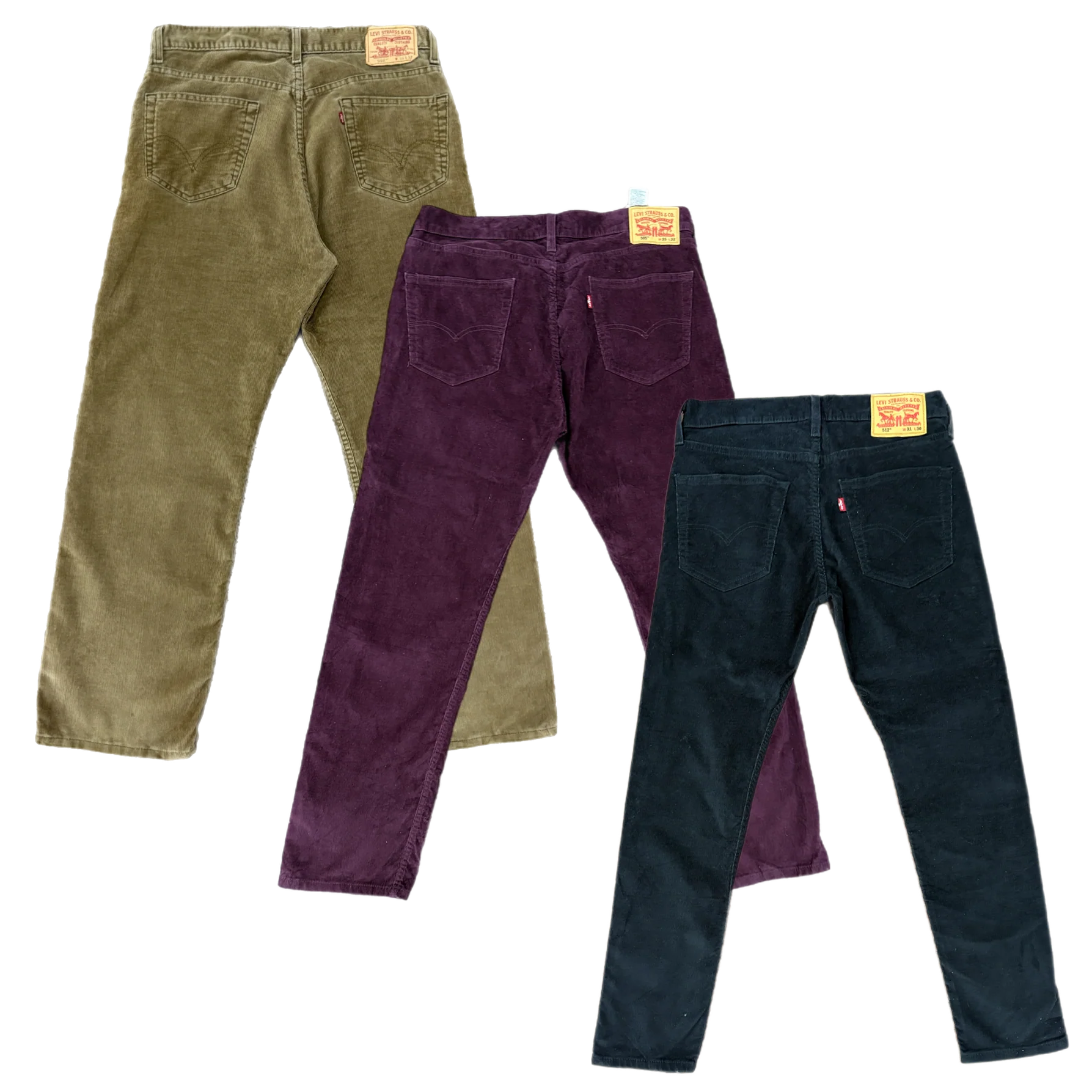 25X LEVI'S CORDUROY PANTS
