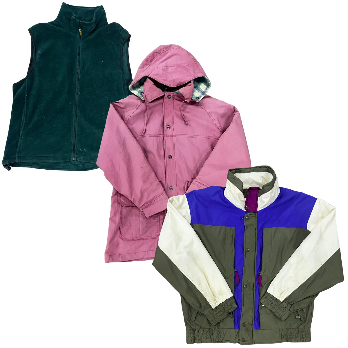50X NYLON WOOL RICH JACKET & FLEECE