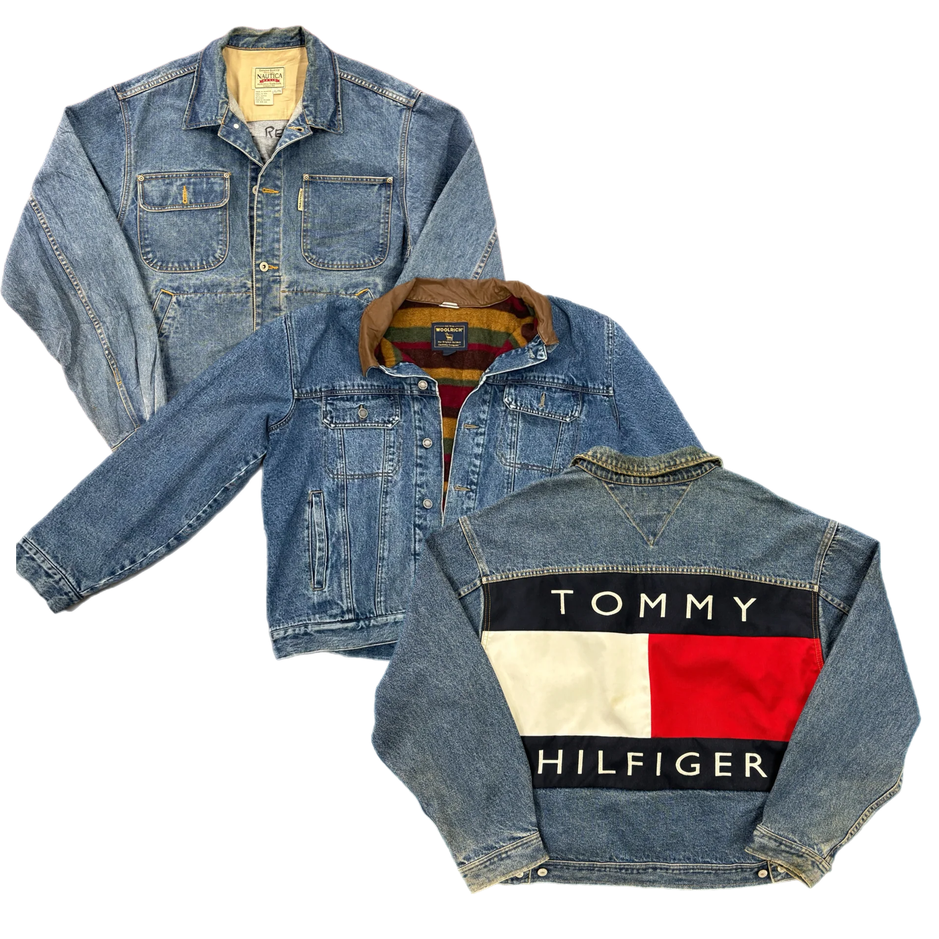 15X PREMIUM BRAND DENIM JACKETS A/B MIX