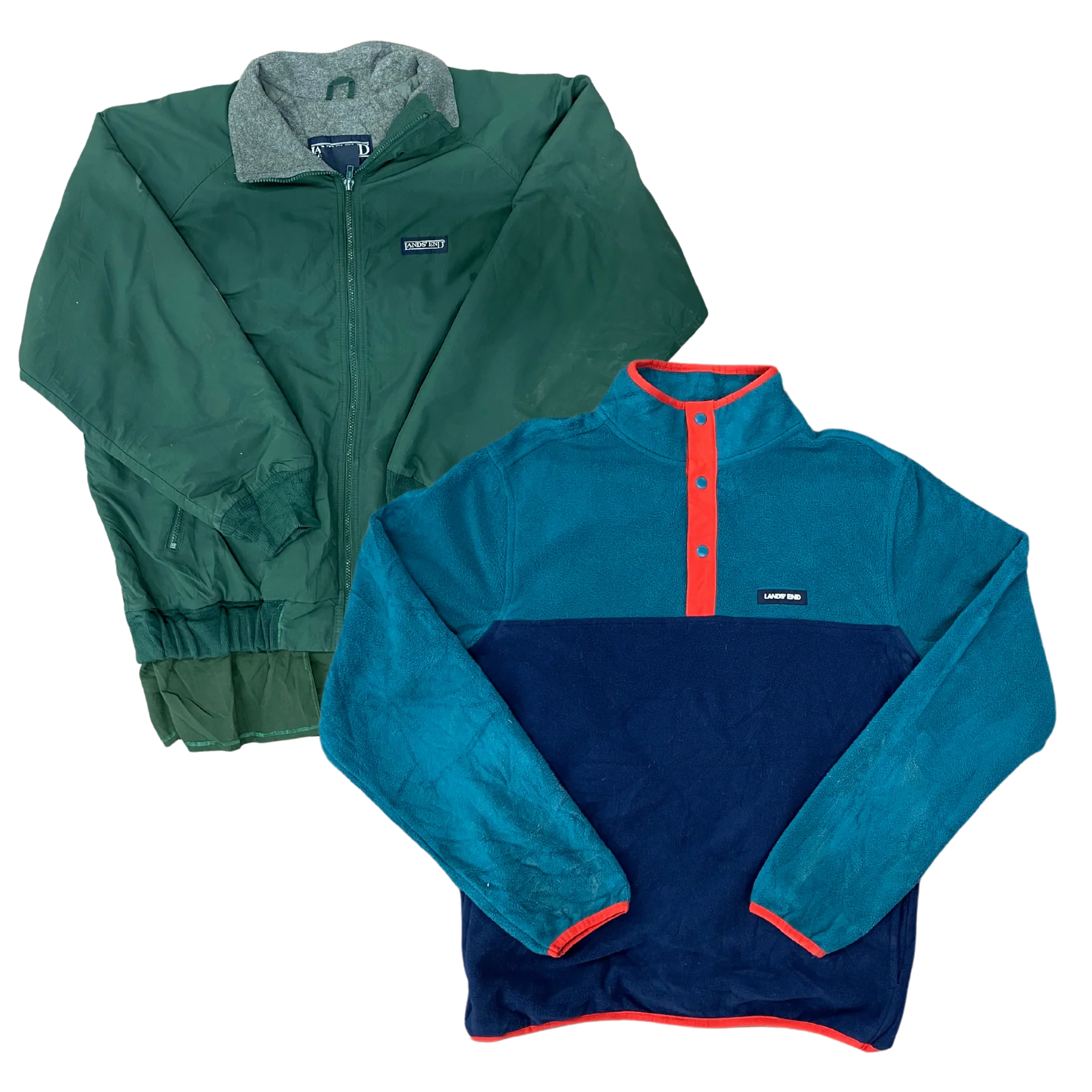 20X LAND'S END JACKET & FLEECE