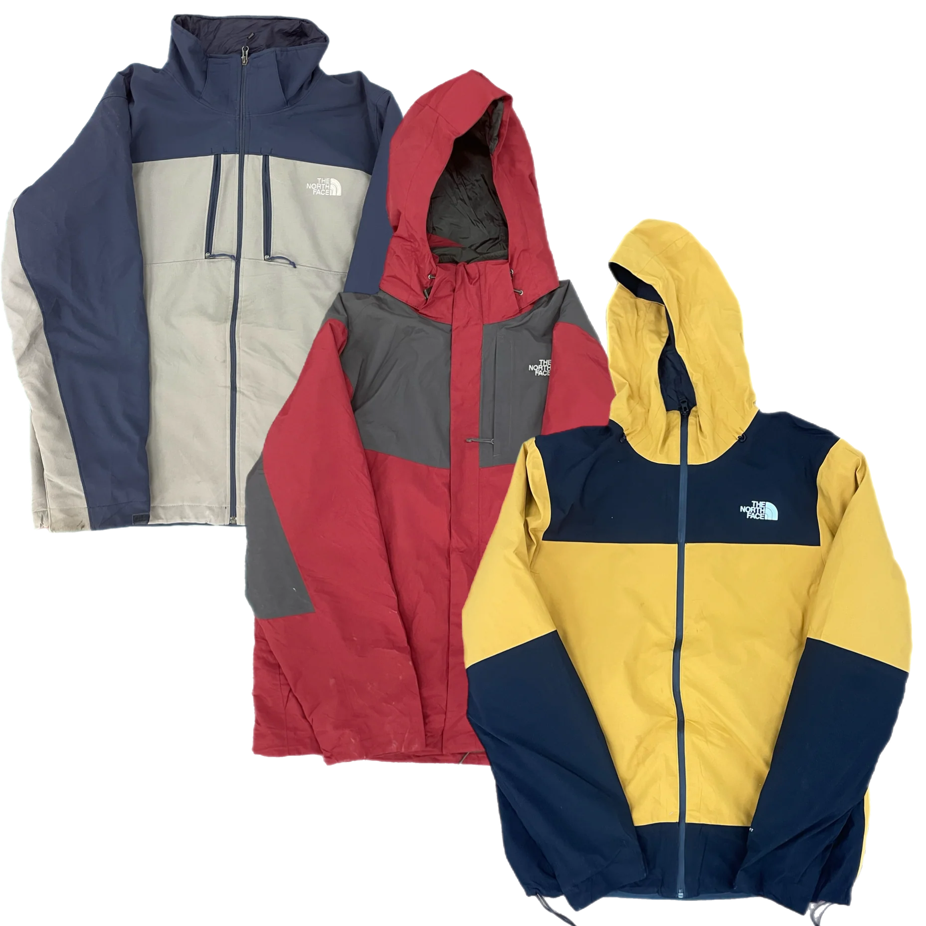 25X NYLON NORTH FACE JACKETS