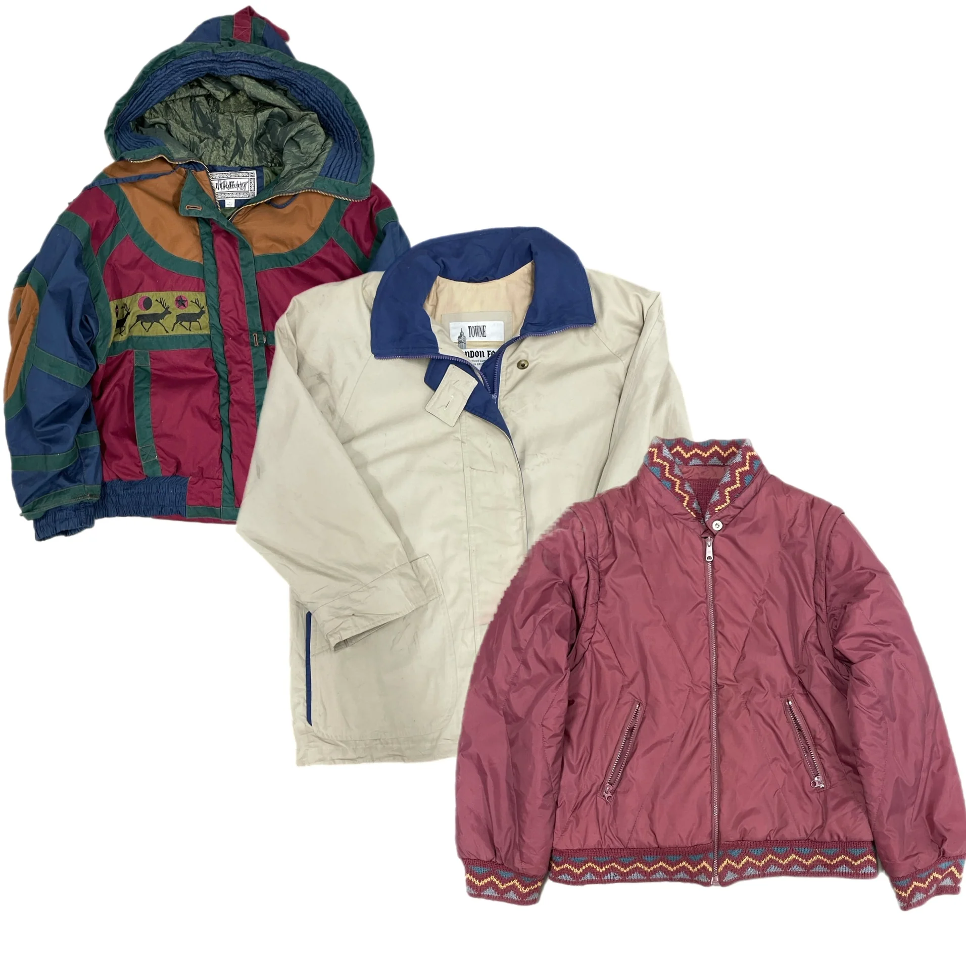 25X 80s 90s VINTAGE JACKETS