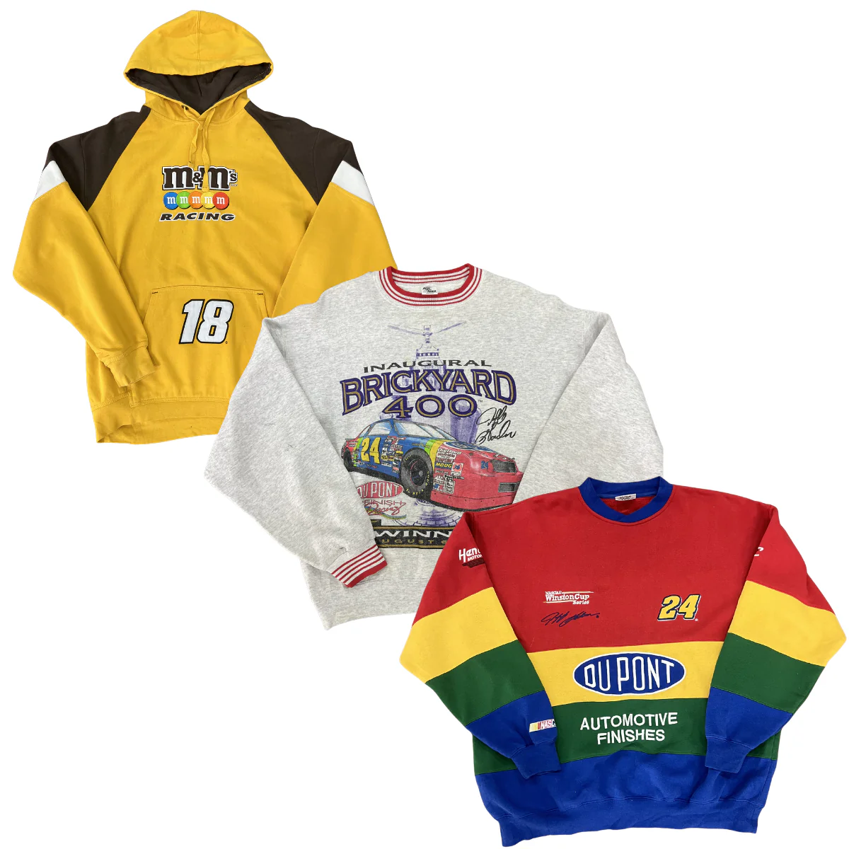 25X NASCAR SWEATSHIRTS