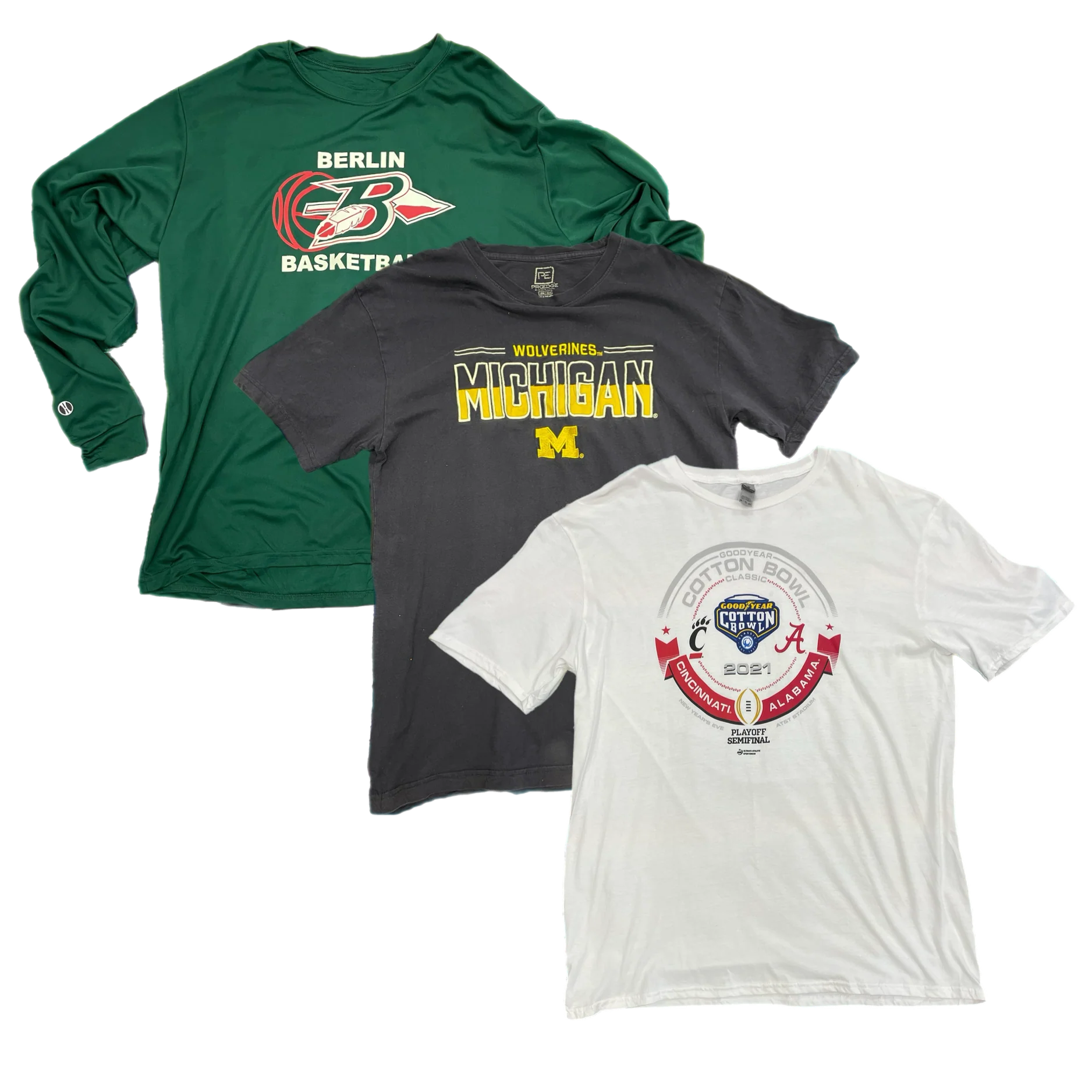 100X UNIVERSITY T-SHIRTS