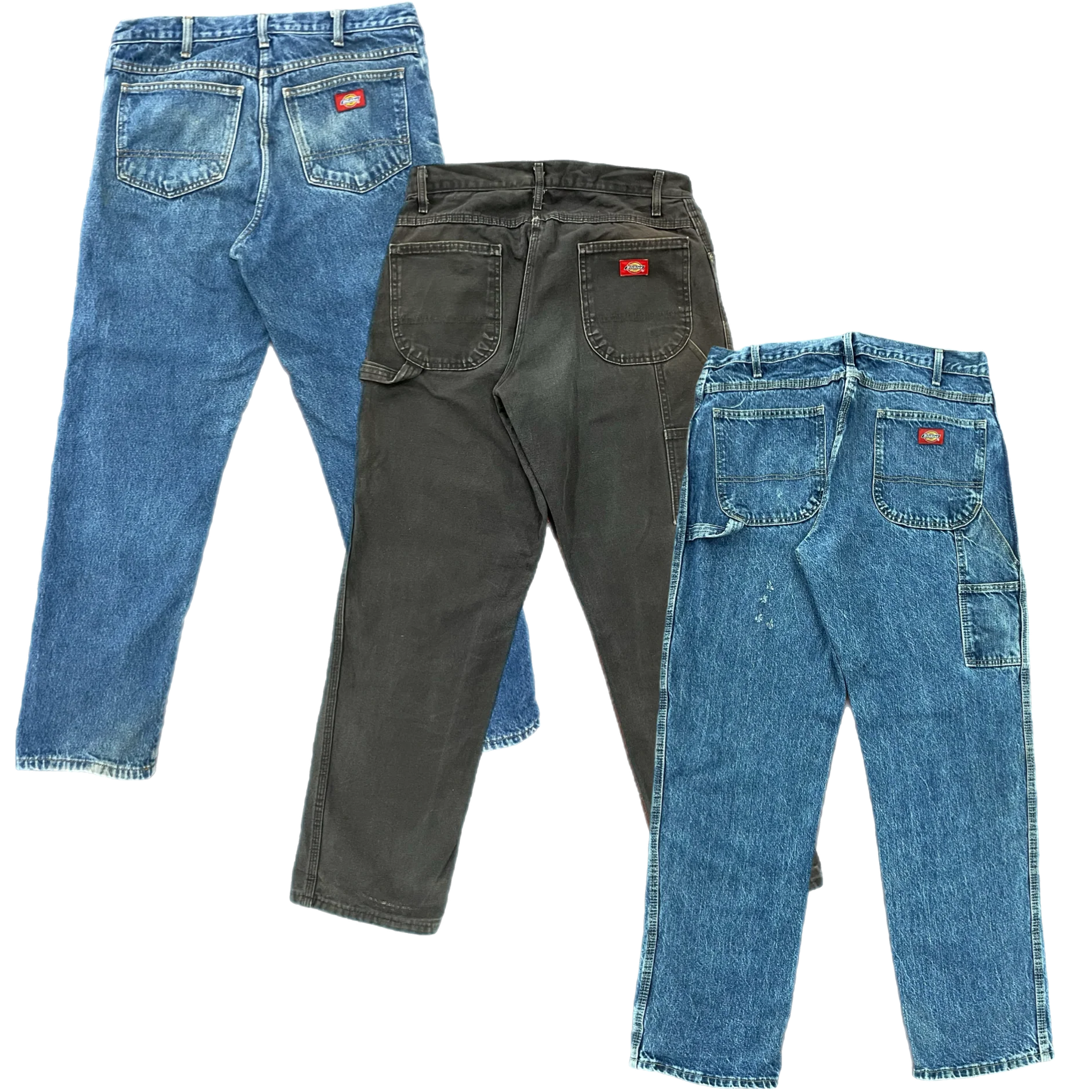 25X DICKIES DENIM PANTS (GRADE A/B)
